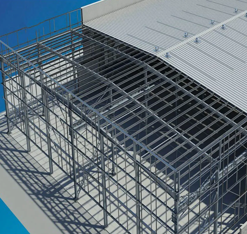 Prefab Quality Insulated Steel Structure Metal Frame Office School Warehouse Factory Building