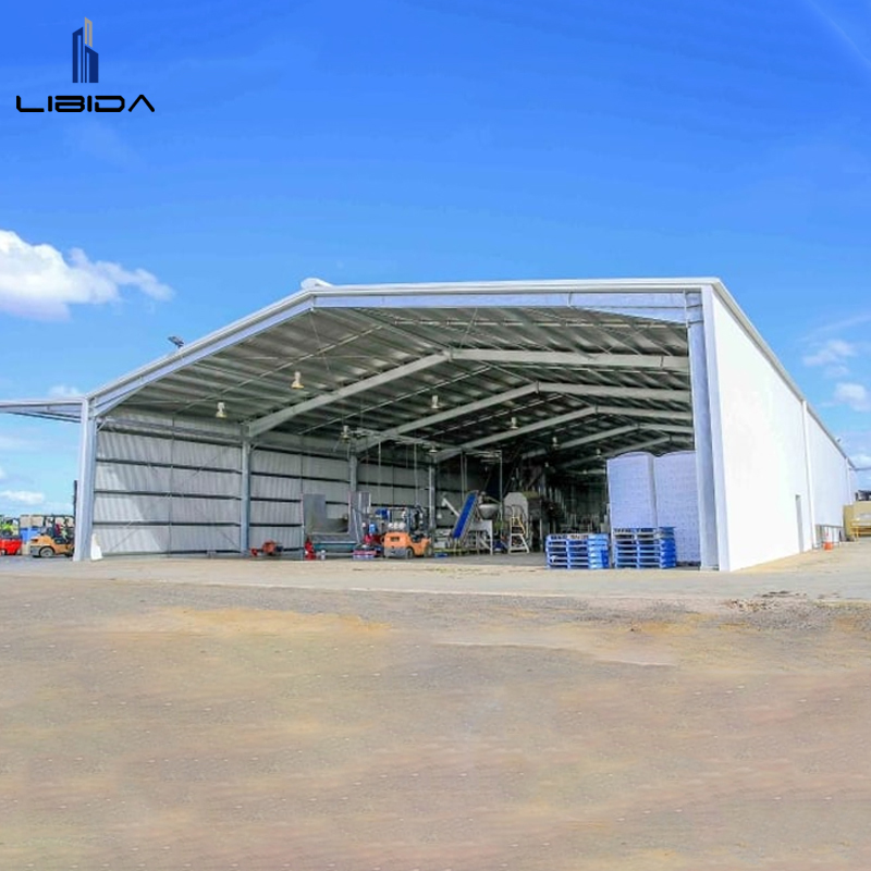China Low Cost Pre Engineered Modern Steel Structure Warehouse Prefabricated Factory with Custom Made Solutions