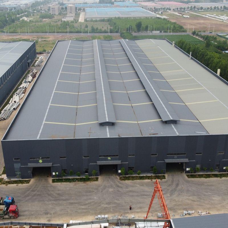 OEM ODM Steel Structure Warehouse Prefab Customized Large Span Industrial Logistics Storage Metal Building Shed