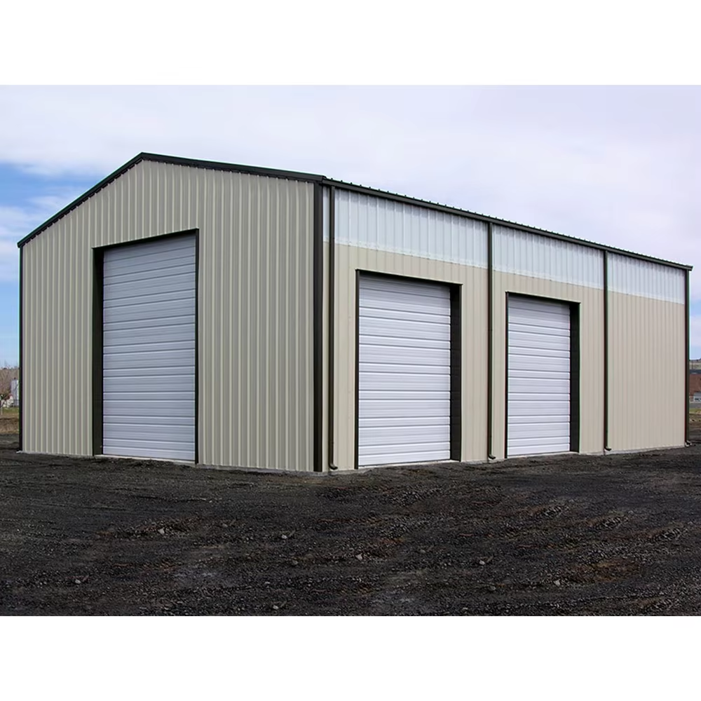 Customizable Prefabricated Wide Span Pre Engineered Steel Frame House Structure Building Warehouse Workshop