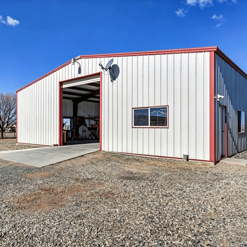 Industrial Large Span Prefabricated Logistics Distribution Center Metal Building Steel Structure Warehouse