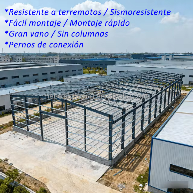 Fast Assembled Prefab Buildings Steel Structure Workshop Economical Pre-Engineered Light Weight Prefab Warehouse Low Price