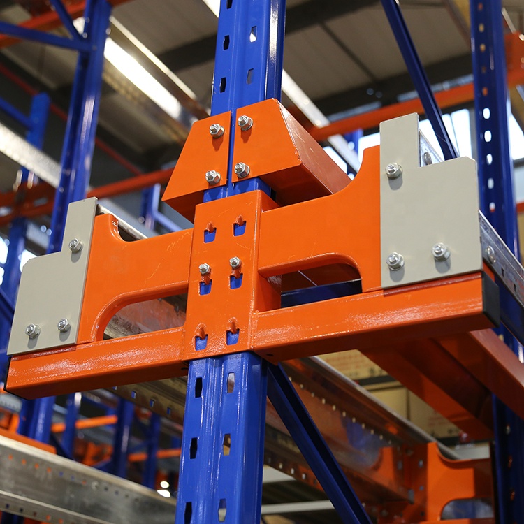 Jracking CE Certified Intelligent Warehouse Rack High Density River-type Radio Shuttle Racking System For Cold Storage