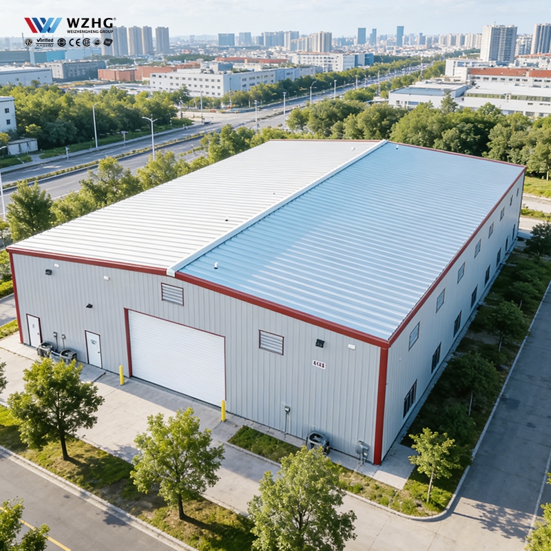Metal Building Logistics Almacen Steel Structure Warehouse Pre Engineered Logistics Facility Low Cost Construction Solution
