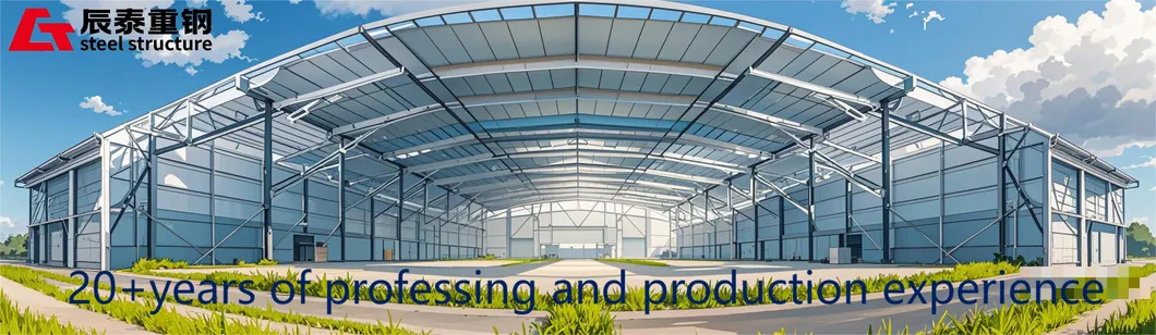 Galvanized Anti-Corrosion Industrial Prefabricated Modular Steel Structure Factory/Workshop/Warehouse Buildings