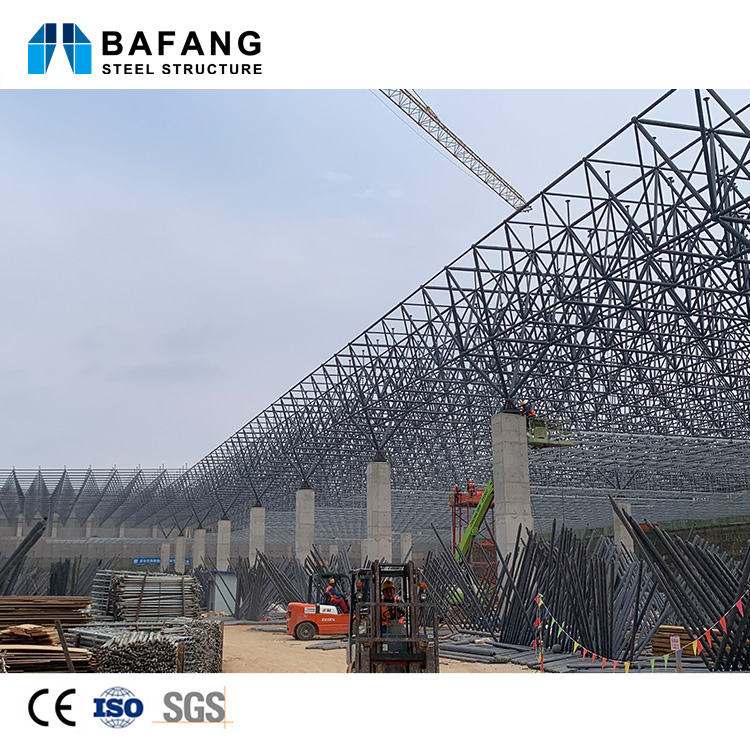 Custom Heavy-Duty Prefabricated Steel Structure Workshop Industrial Warehouse and Manufacturing Plant with Crane Systems