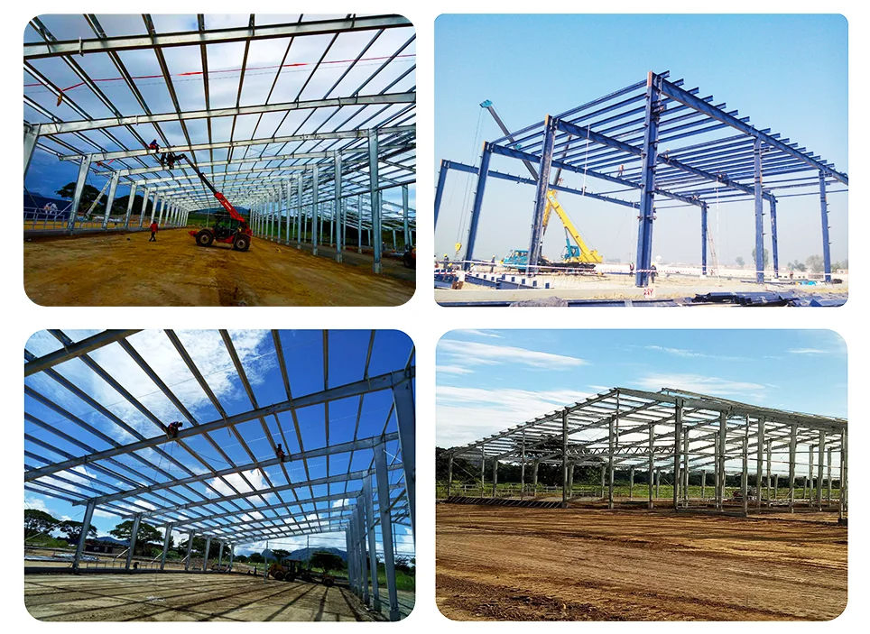 Wholesale Large Span Light Steel Structure Warehouse for Storage Facility