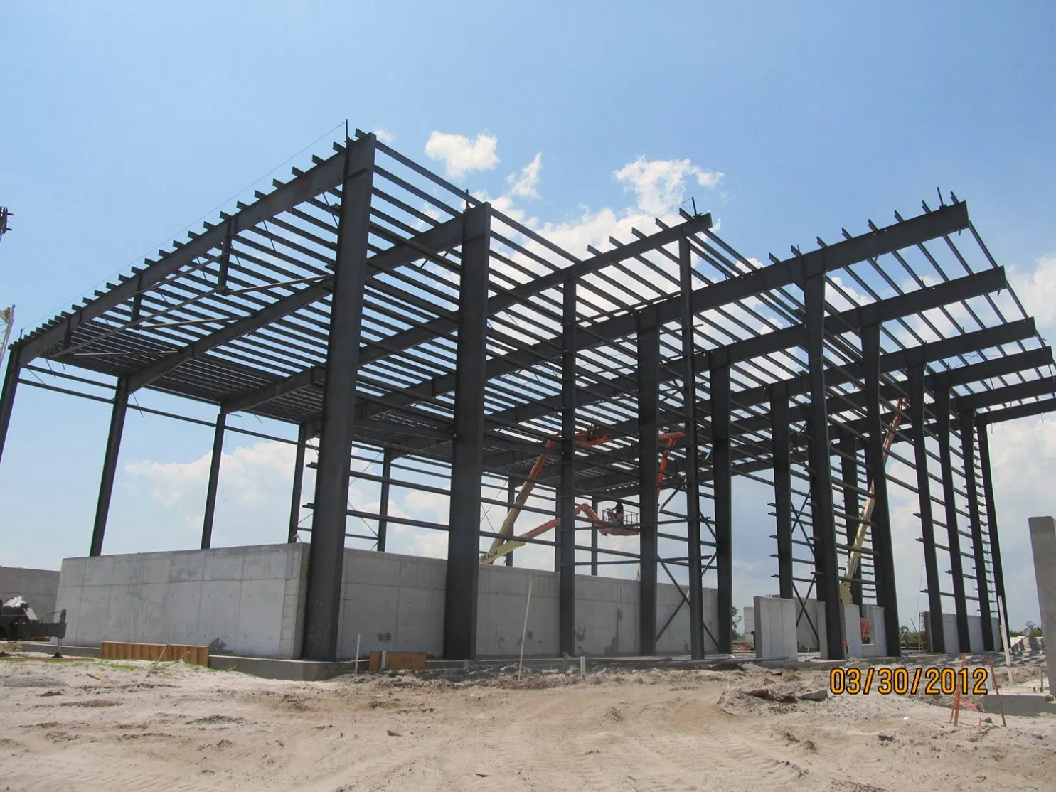Commercial Metal Steel Structure Fabricated Warehouse Storage Buildings