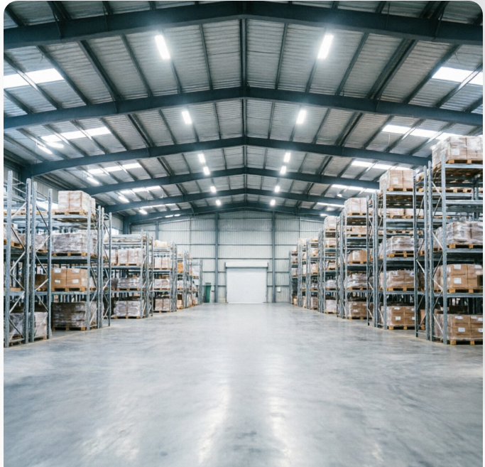 Typhoon Proof Heavy Gauge Steel Logistics Center Building for Distribution Center