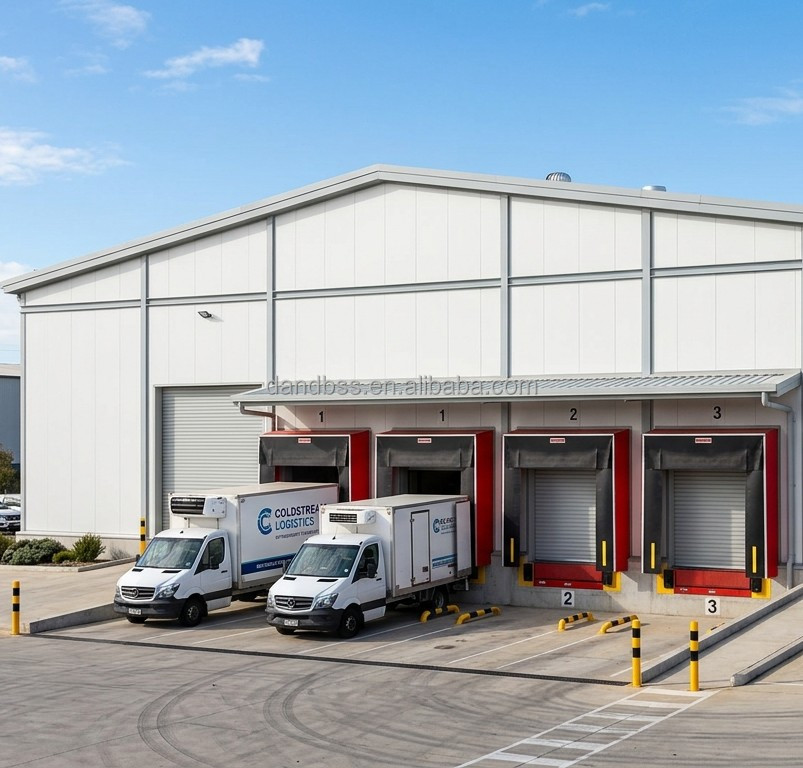 Professional Airtight Thermal Insulated Steel Structure Warehouse for Pharmaceutical Cold Chain and Fruit Storage