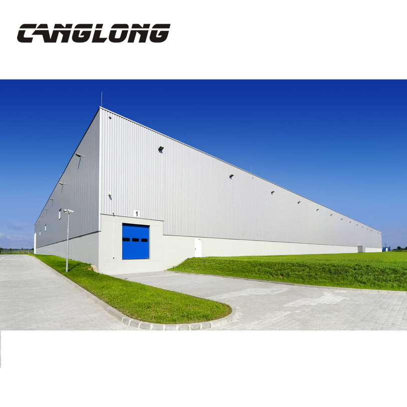 Metal Frame Building Quick Install Custom Design Prefab Steel Logistics Warehouse