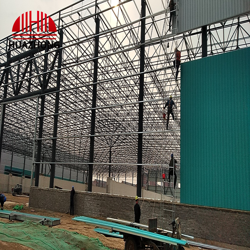 Almacen Prefabricado De Estructura Metalica Stee1 Studs Framing Steel Frame Building Structural Insulated Panel
