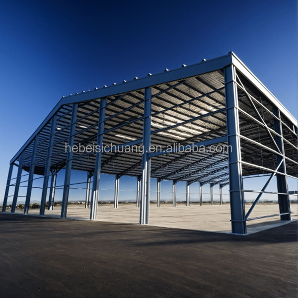 Fast Assembled Prefab Buildings Steel Structure Workshop Economical Pre-Engineered Light Weight Prefab Warehouse Low Price