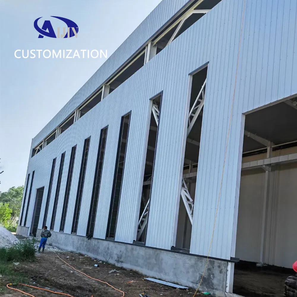 Multi-Span Modern Prefab Steel Structure Warehouse Building