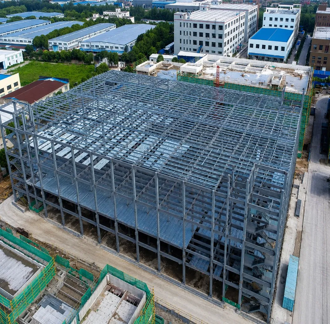 Prefabricated Steel Structure Warehouse - Industrial Custom Metal Storage Building