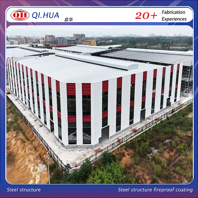 Light Steel Frame Warehouse Prefab Building Custom Made