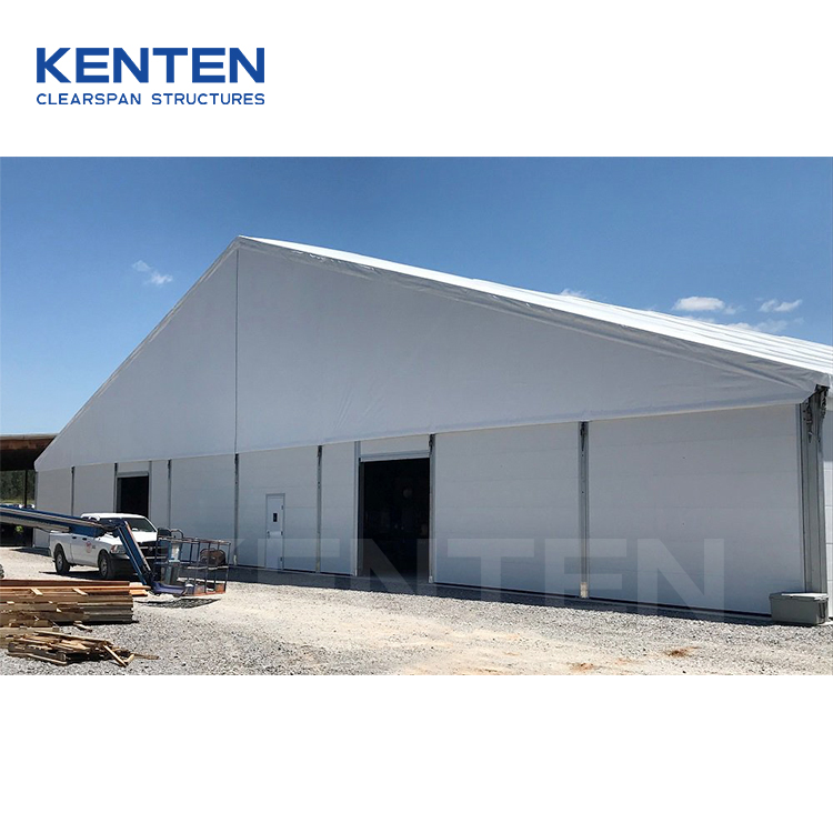 Outdoor Temporary Mobile Construction Work Structure Tents Aluminium Warehouse Storage Industrial Tents for Industrial Storage