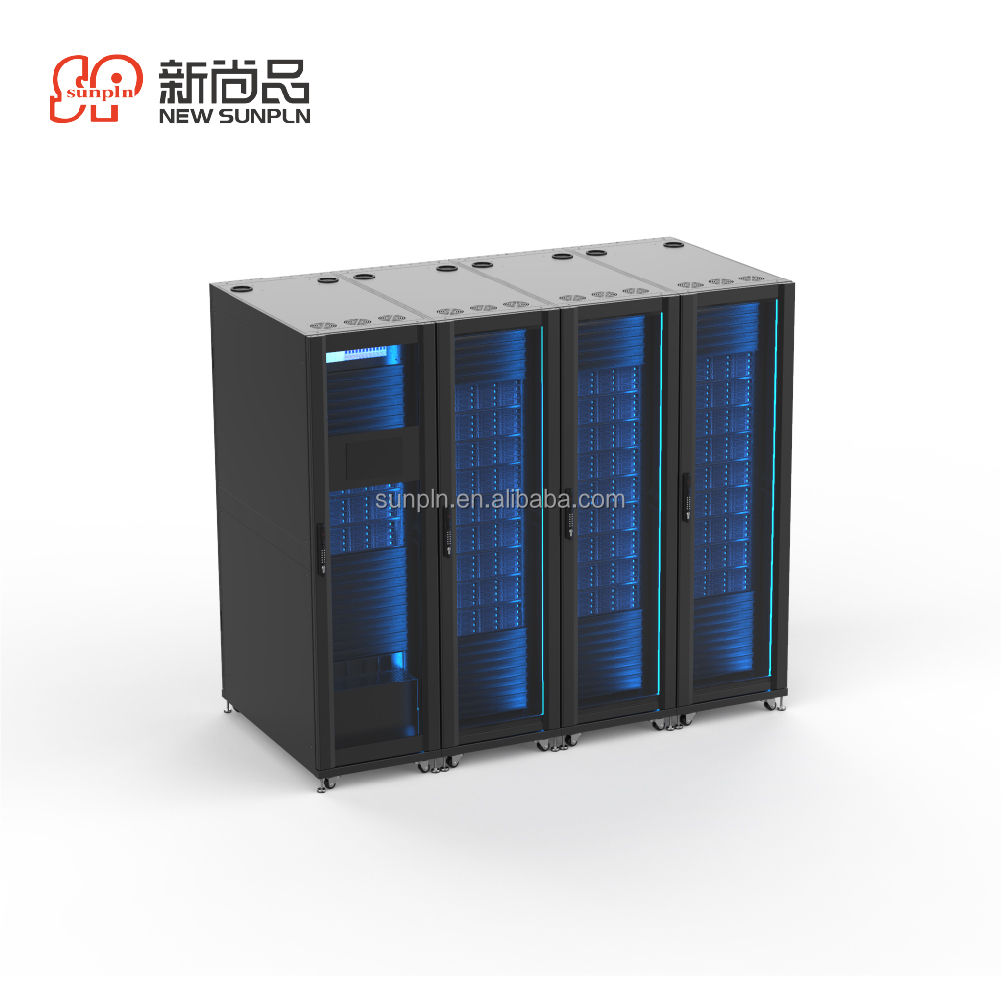 All in One Integrated Micro Data Center MDC Complete Set Cooling Power Distribution Monitoring System for Edge Network Building