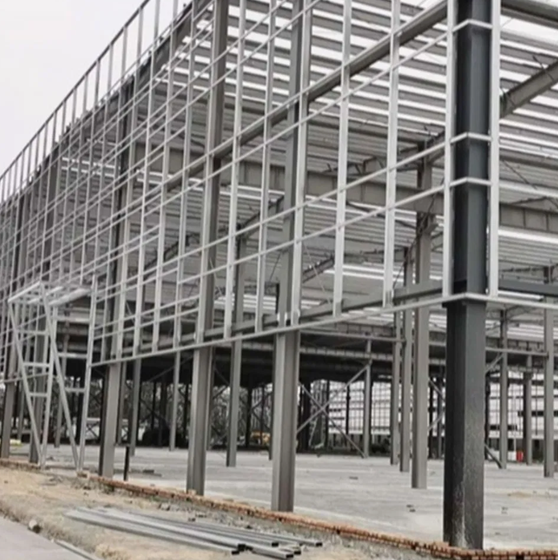 Prefab Quality Insulated Steel Structure Metal Frame Office School Warehouse Factory Building