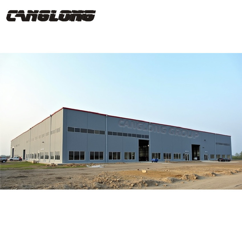High-Quality Steel Structure Factory with Integrated Tech for Automated Production Lines