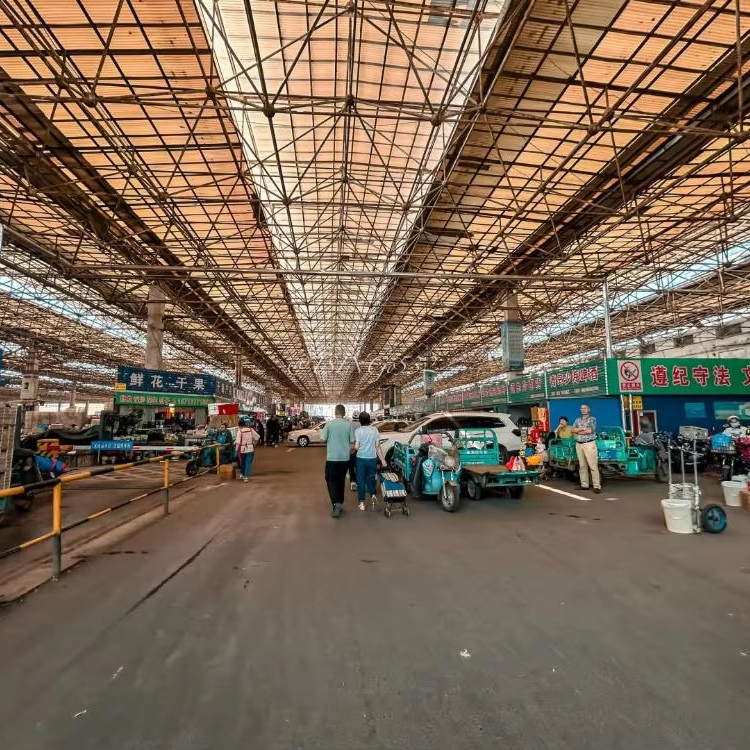 Steel Structure Market Shed Building for Wholesale Distribution Center, Trade Fair, General Bazaar and Storage Use