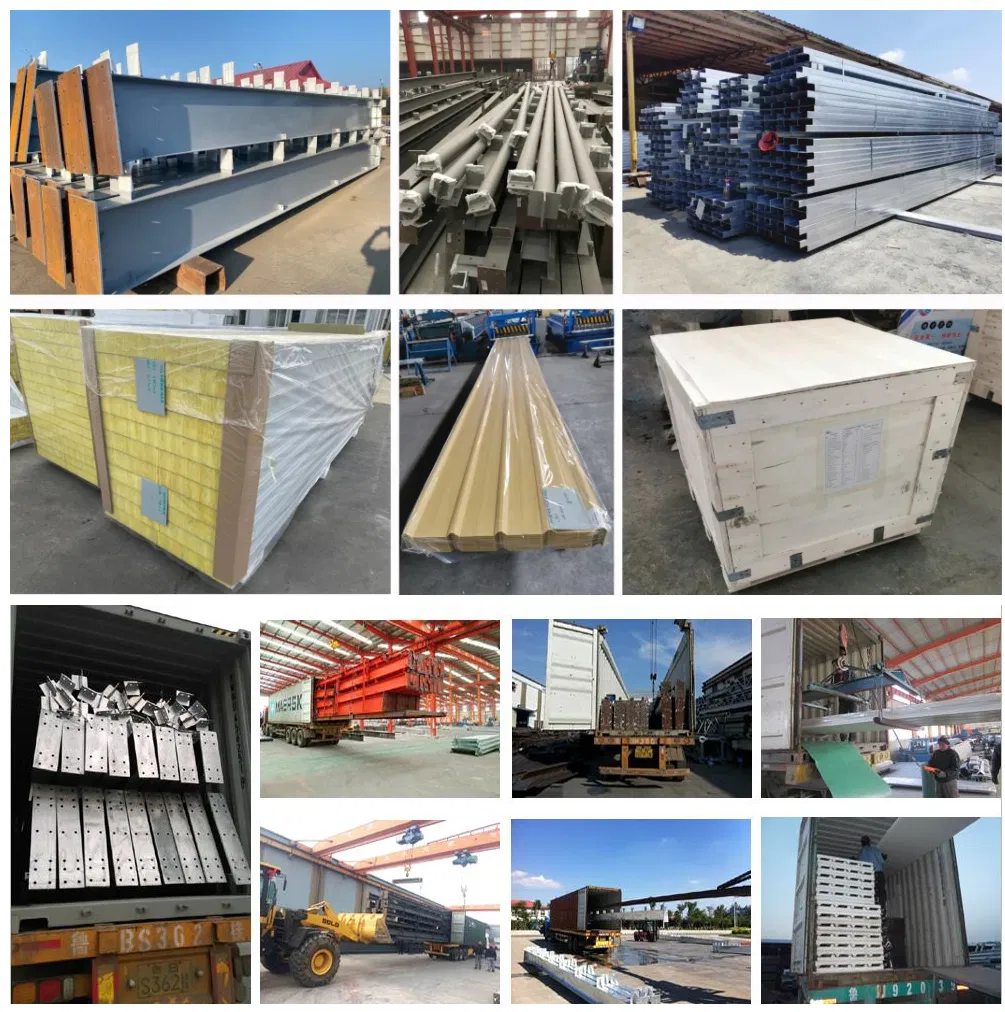 Wrapped Steel Structures ready for shipping