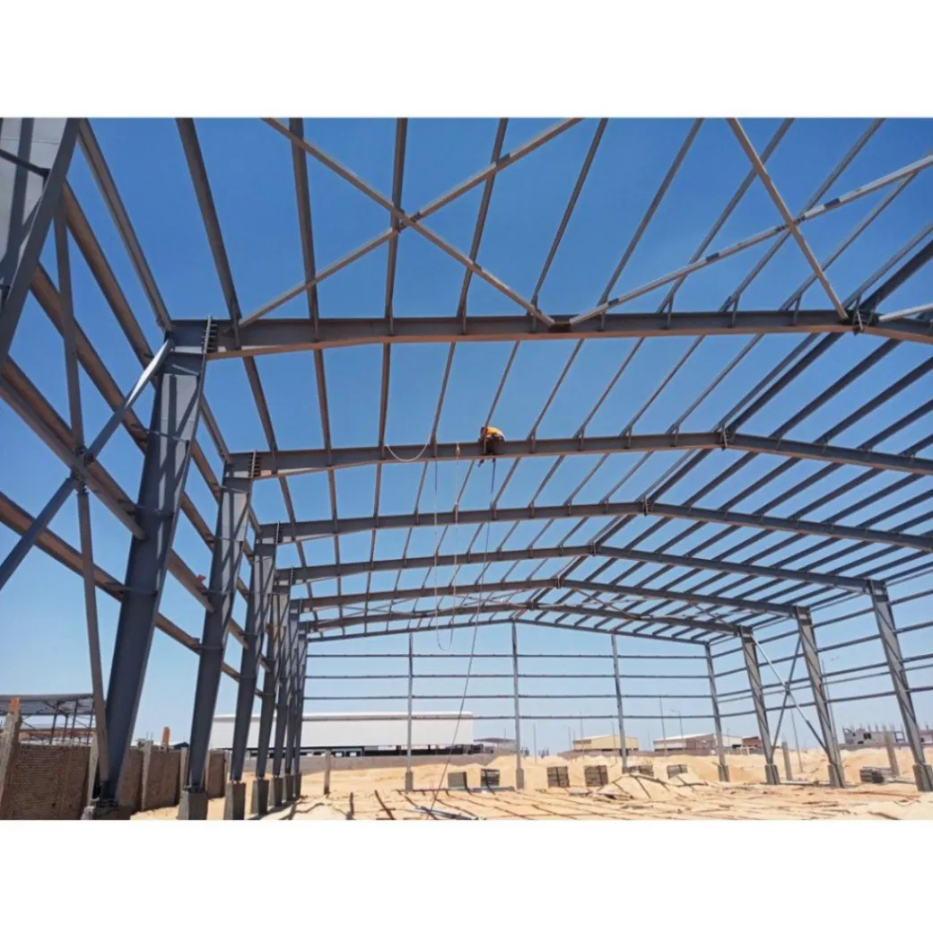 Multi-Floor Prefab Steel Structure Warehouse with Modern Design for Workshop Logistics Use Automated System 5 Years Warranty
