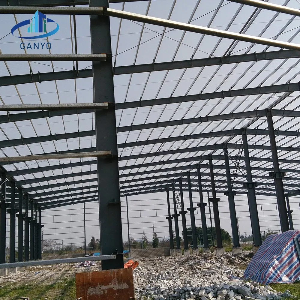 Ganyo Custom Steel Structure Fabrication Metal Steel Structure Warehouse Building