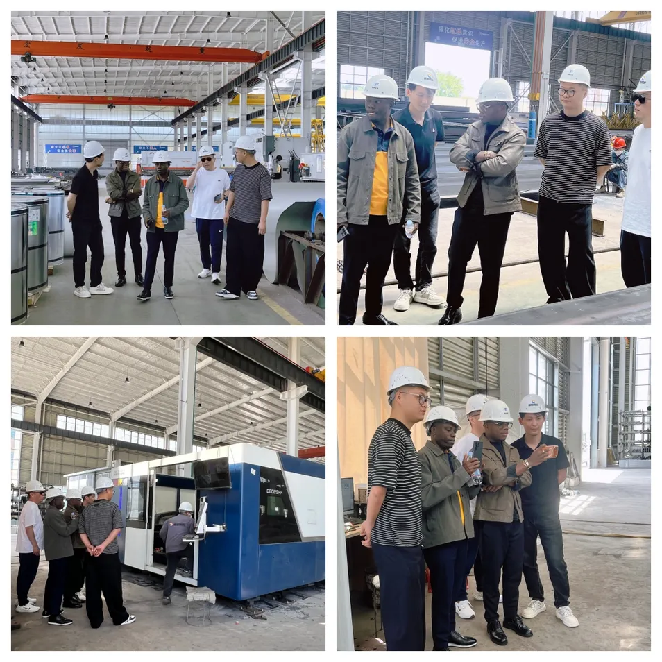 Prefabricated Steel Structure Warehouse Large Span Column Free