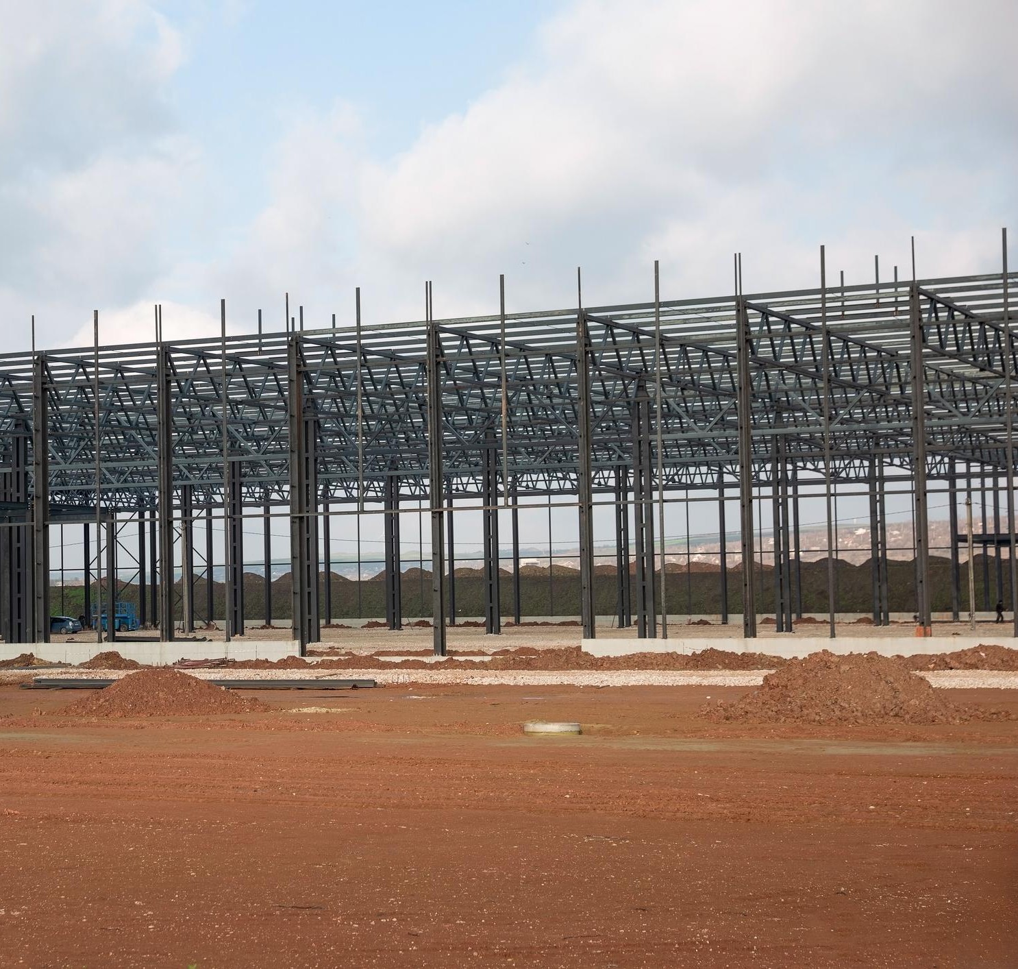 Brazil Large Span Steel Structure Distribution Warehouse E-commerce Logistics Fulfillment Center Prefab Building