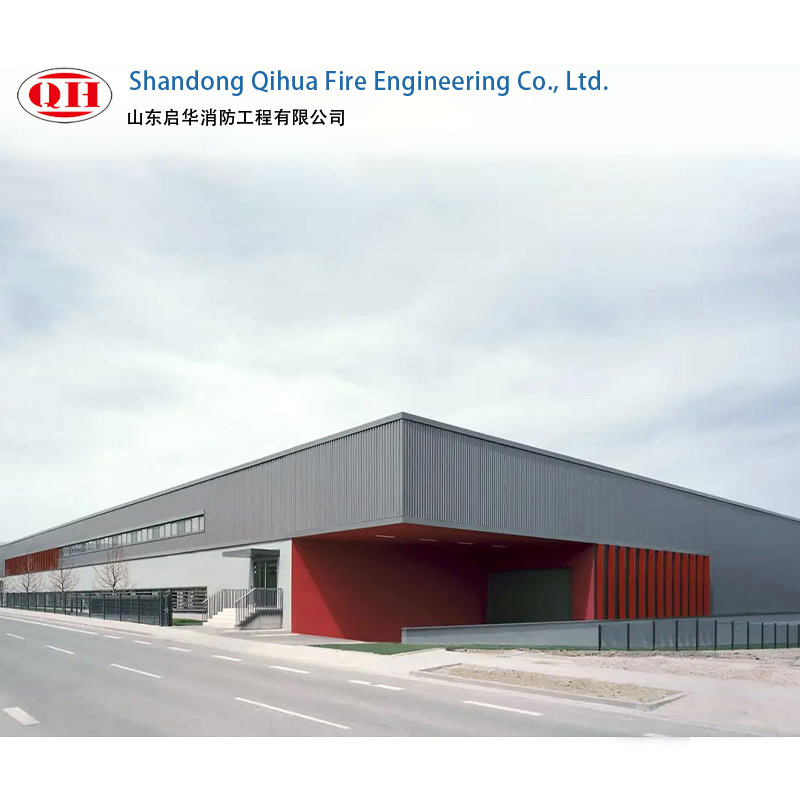 Large-Span Portal Frame Steel Structure Warehouse Wind &amp; Earthquake Resistant