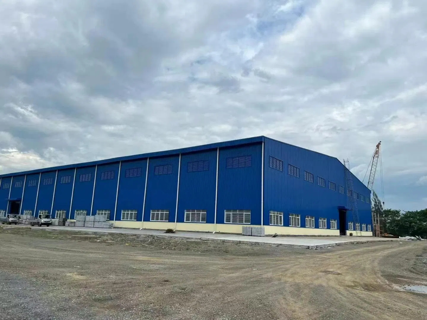 Wholesale Large Span Light Steel Structure Warehouse for Storage Facility