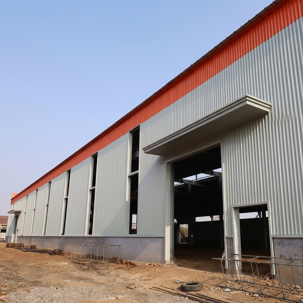 Smart Manufacturing &amp; E-Commerce Distribution Center with Industrial Steel Structure Warehouse for Latin American Markets