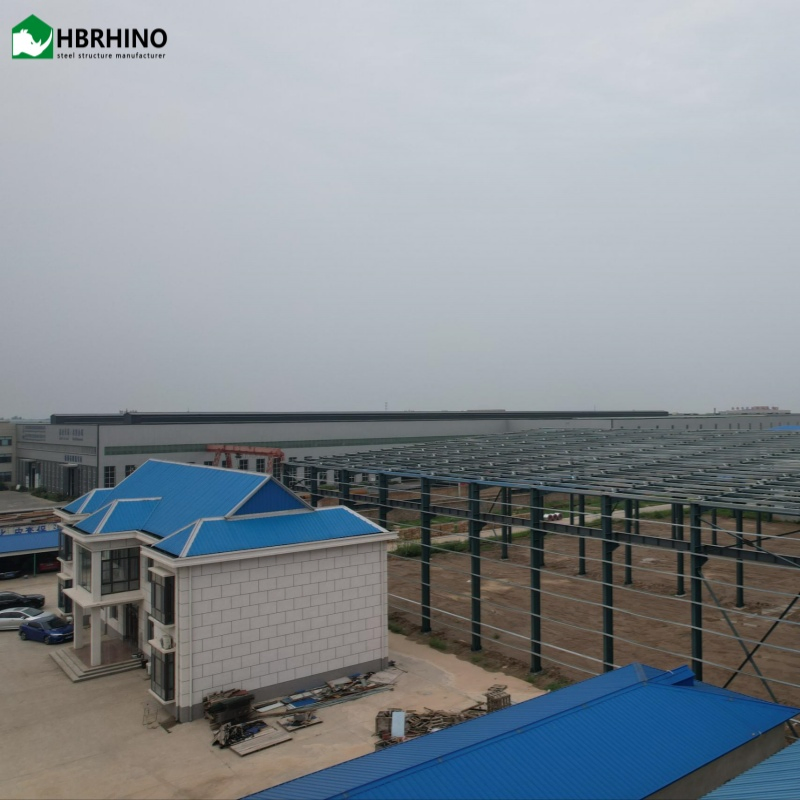 Multi-Story Large Span Prefabricated Exportable High Strength &amp; Durable Light Steel Structure Buildings for Factories Workshops Warehouses Building