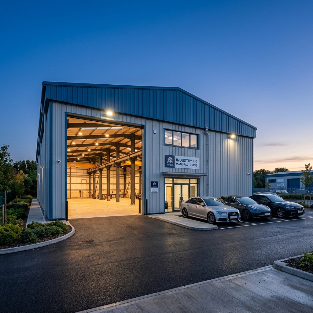 Industrial Steel Structure Warehouse Assembly Production Line Building for Smart Manufacturing Plant
