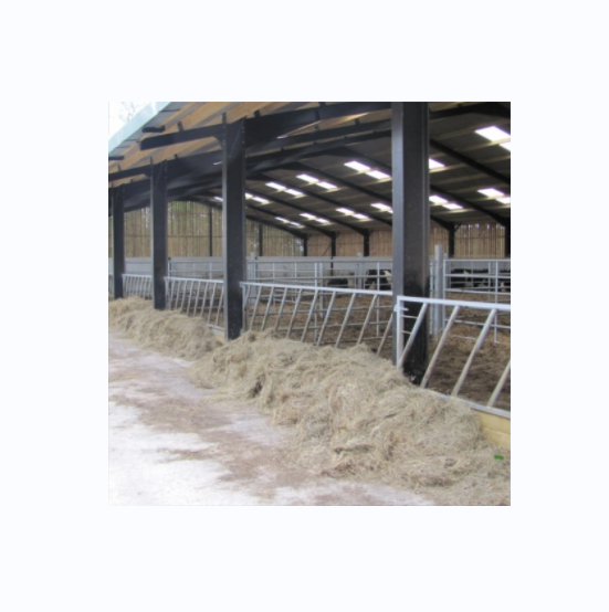 China Prefabricated Steel Structure Construction House Carport Dog Kennel Farm Warehouse Insulated Hay Barn Storage Farm Urban