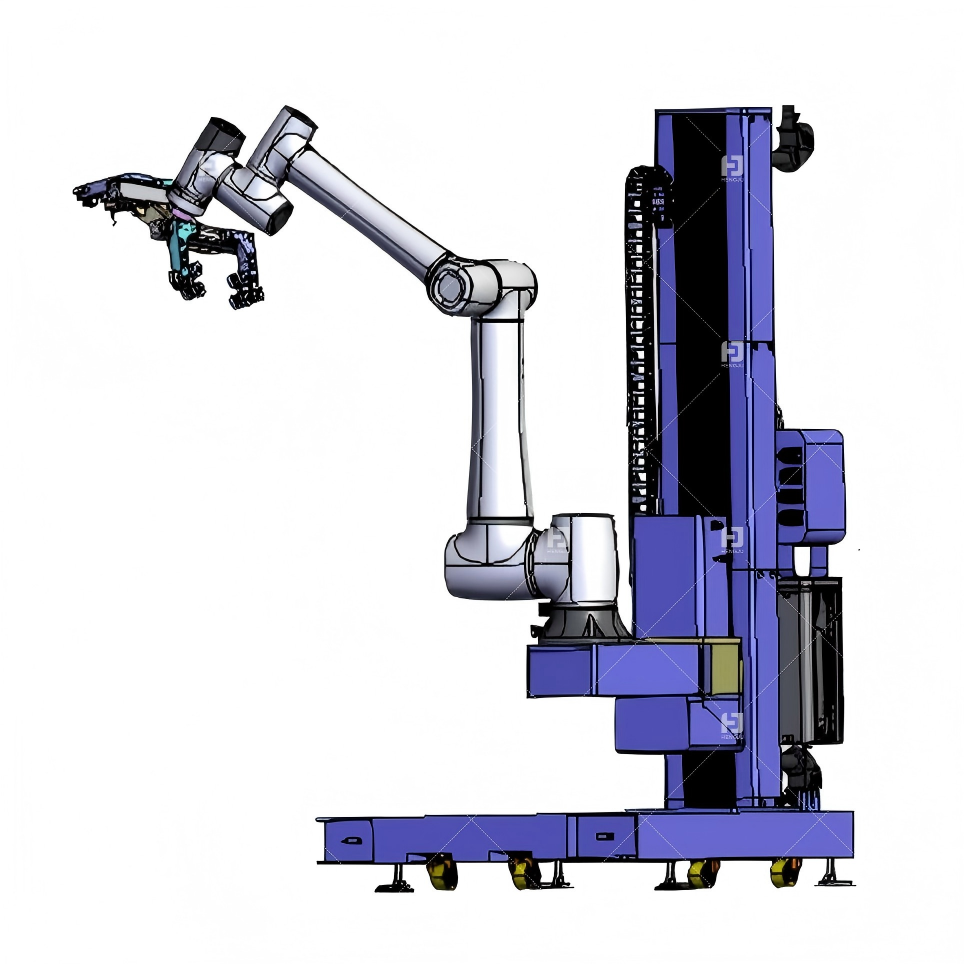 Servo Driven Pallet Stacker System For Warehouse Logistics And Packaging Facilities