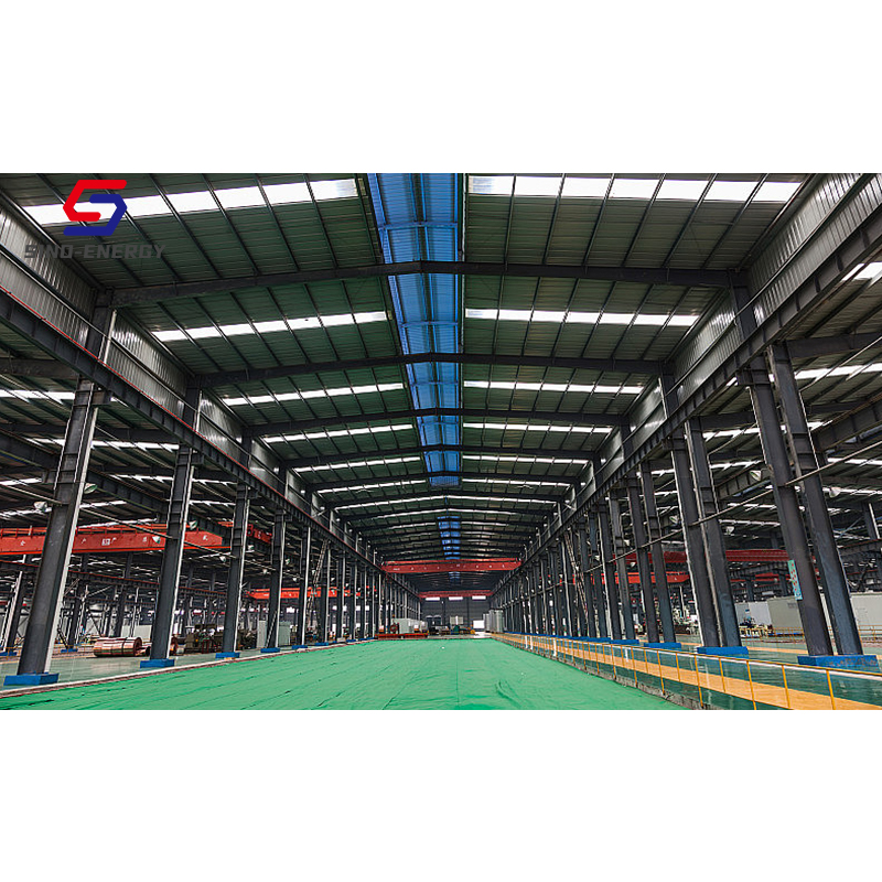 Prefab Building Steel Structure Pre-Engineered Steel Structure Warehouse Building 30m Span Iso Certified