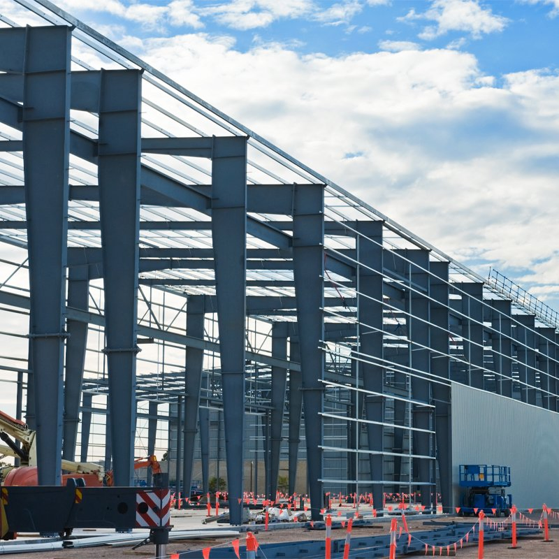 Modular Kits Workshop Large-Span Warehouse Steel Structure Prefabricated Steel Building Prefab Warehouse