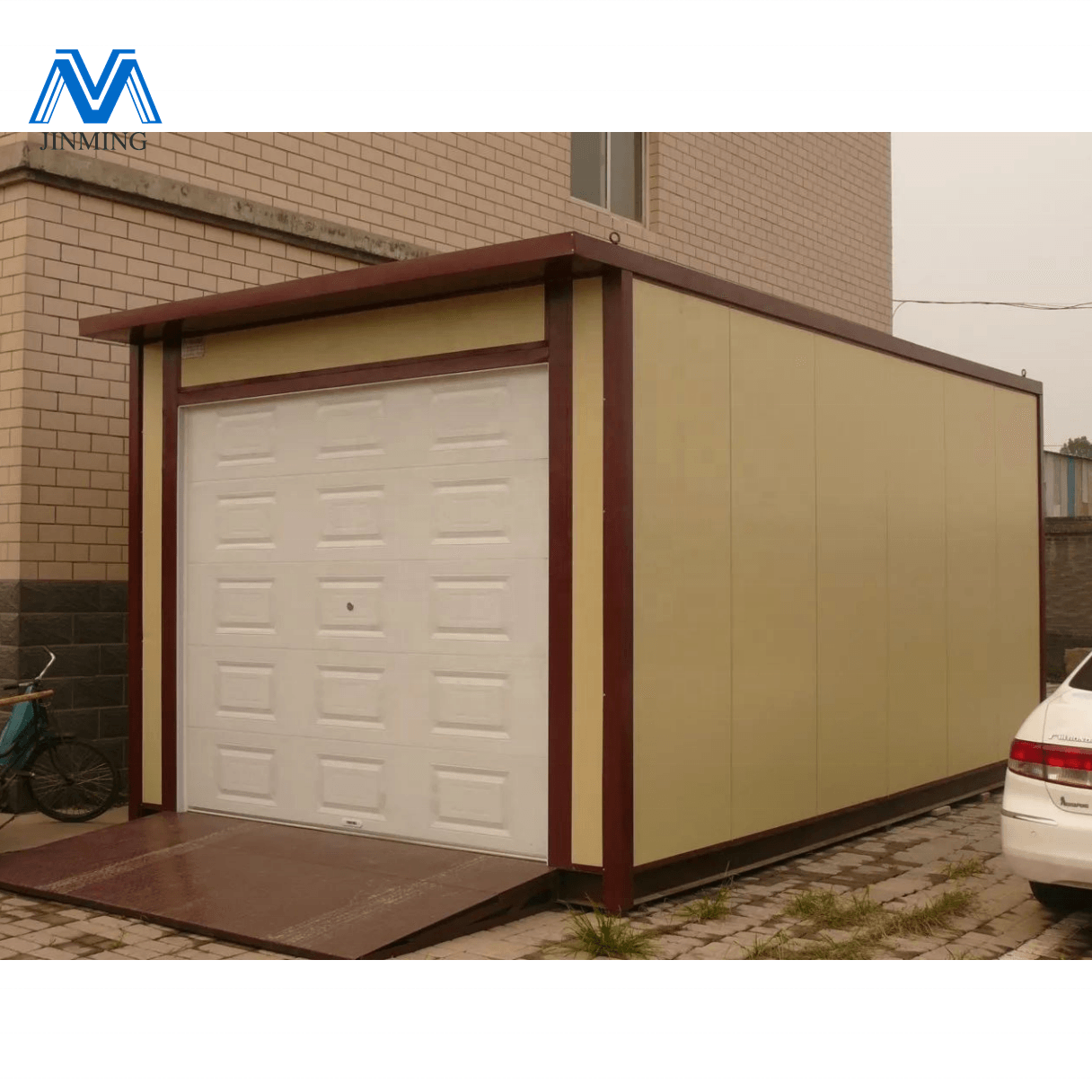 2000kg Heavy-Duty Prefab Container Garage &amp; Small Storage Shed Cheap, Easy to Assemble, Multi-Purpose