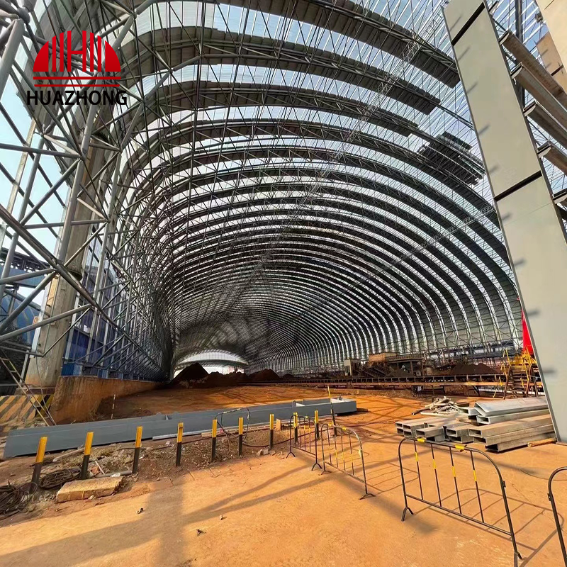 Almacen Prefabricado De Estructura Metalica Stee1 Studs Framing Steel Frame Building Structural Insulated Panel
