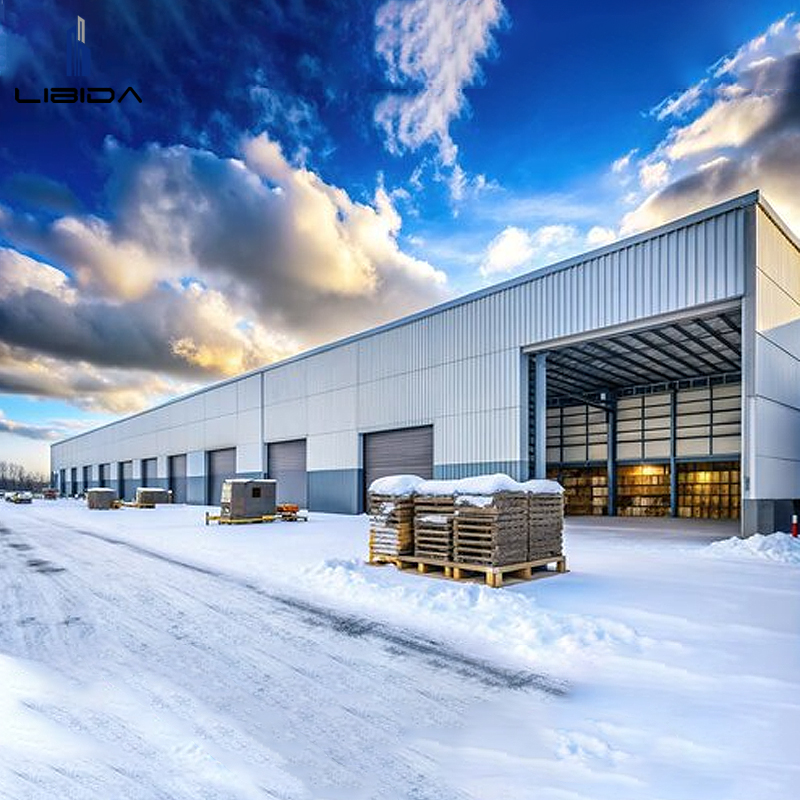 China Low Cost Pre Engineered Modern Steel Structure Warehouse Prefabricated Factory with Custom Made Solutions