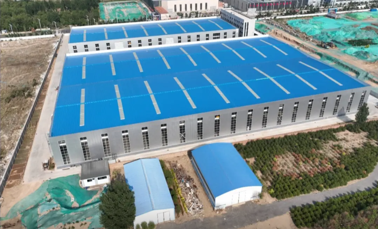 Prefabricated Warehouse Workshop Building Portal Frame Light Steel Structure Building Manufacturing Factory