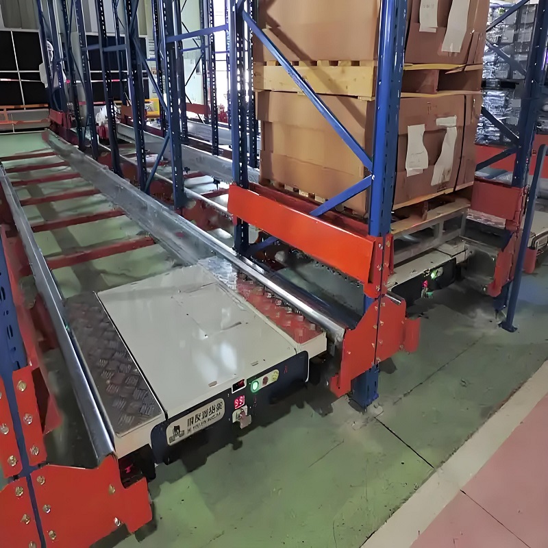 InHouse R&amp;D Smart Warehouse Shuttle System With WMS Integration For Automated Storage And Retrieval ASRS