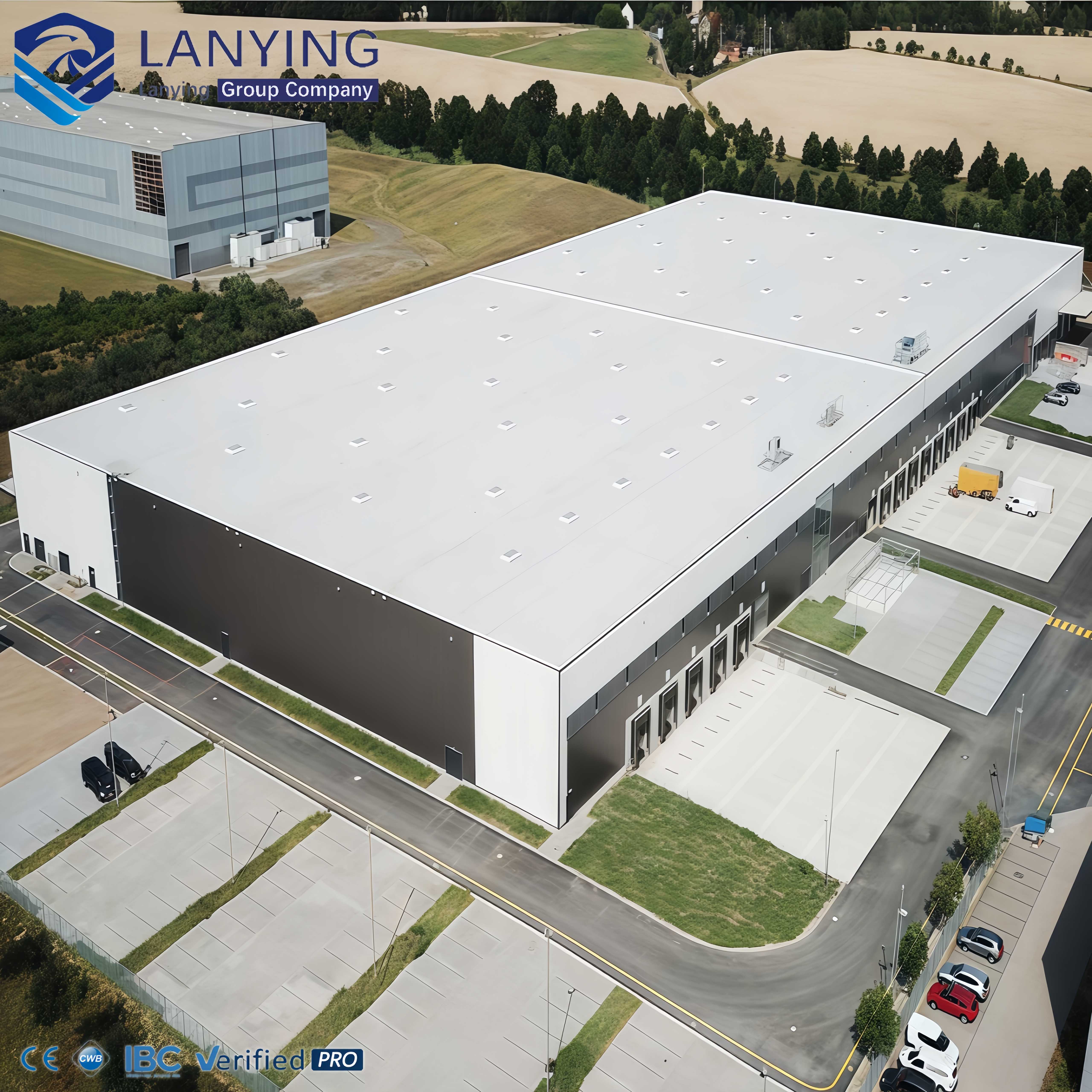 Steel Construction Steel Structure Frame Heavy Duty Warehouse Workshop Storage Metal Building