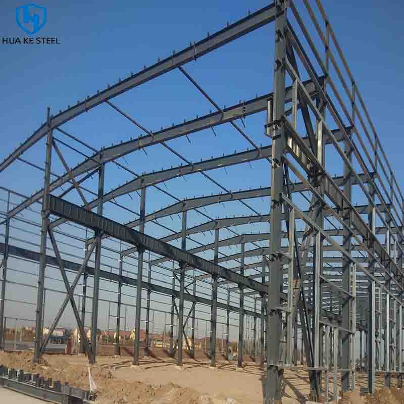 Lightweight Prefabricated Steel Structure Building Easy Assemble Industrial Storage Distribution Center Workshop