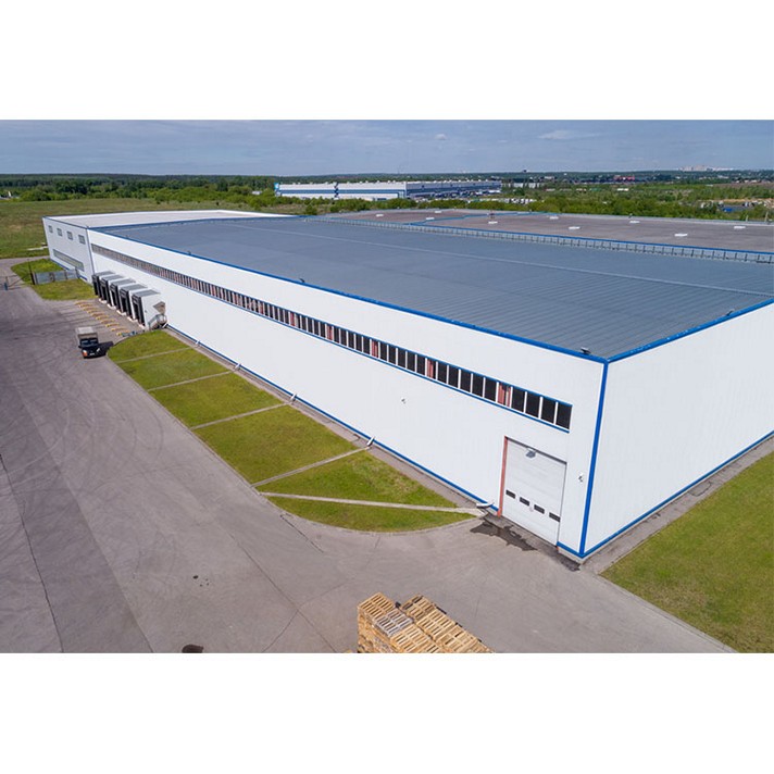 Pre-engineered Steel Frame Buildings Industrial Heavy Shed Storage Warehouses Factory Metal Building Kits for Sale