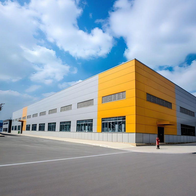 Prefabricated Steel Structure Repair Garage Workshop Plant Modern Metal Building Construction Warehouse Factory Service Hall