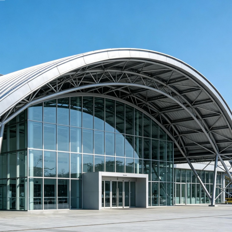 Large Span Multi-Storey Prefabricated Steel Structure Industrial Building for Workshop Factory Warehouse Storage Construction