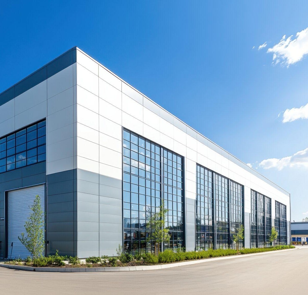 Heavy Steel Structure Warehouse Prefab Thick Wall H Beam Industrial Heavy Duty Logistics Storage Metal Building